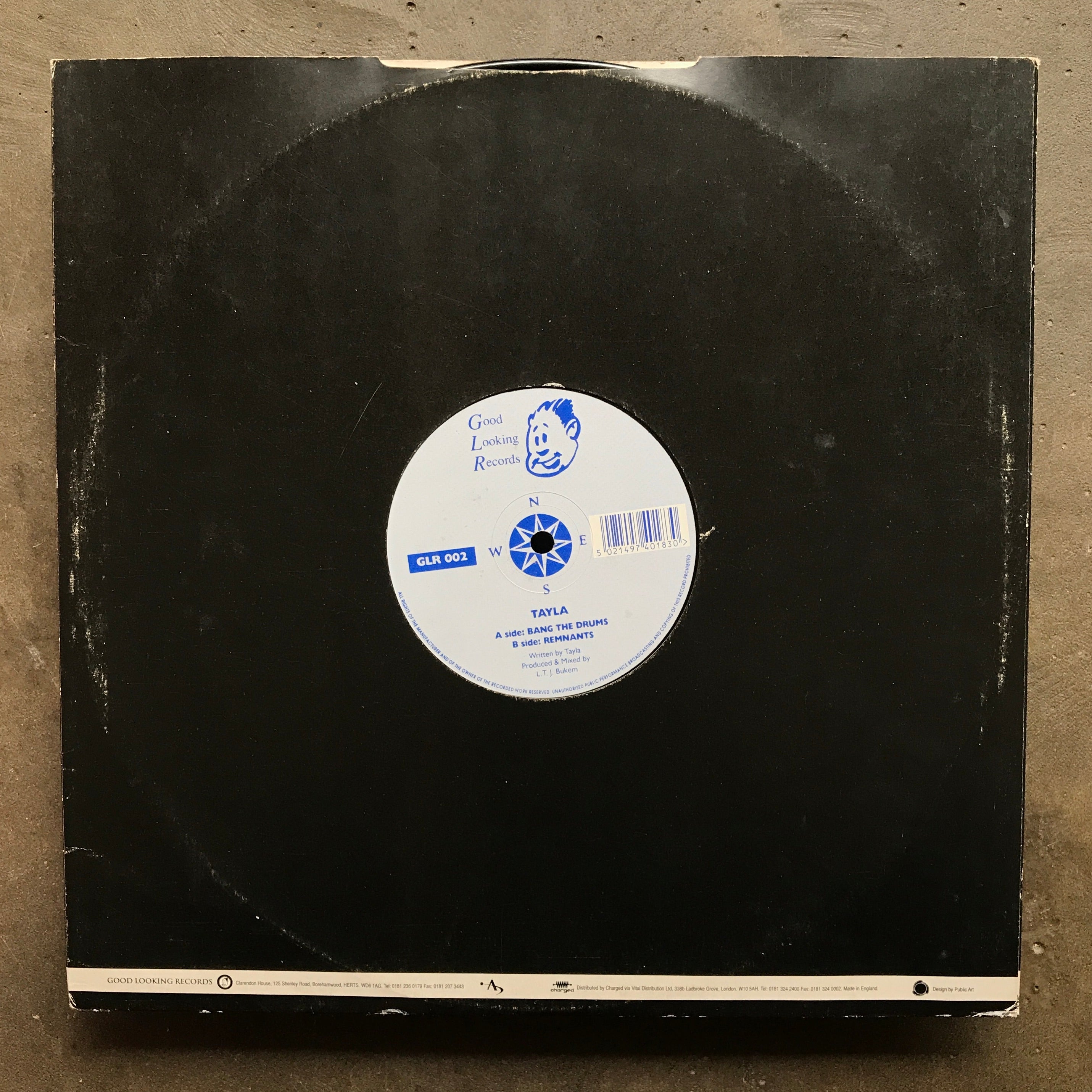 Tayla – Bang The Drums / Remnants – All Night Flight Records