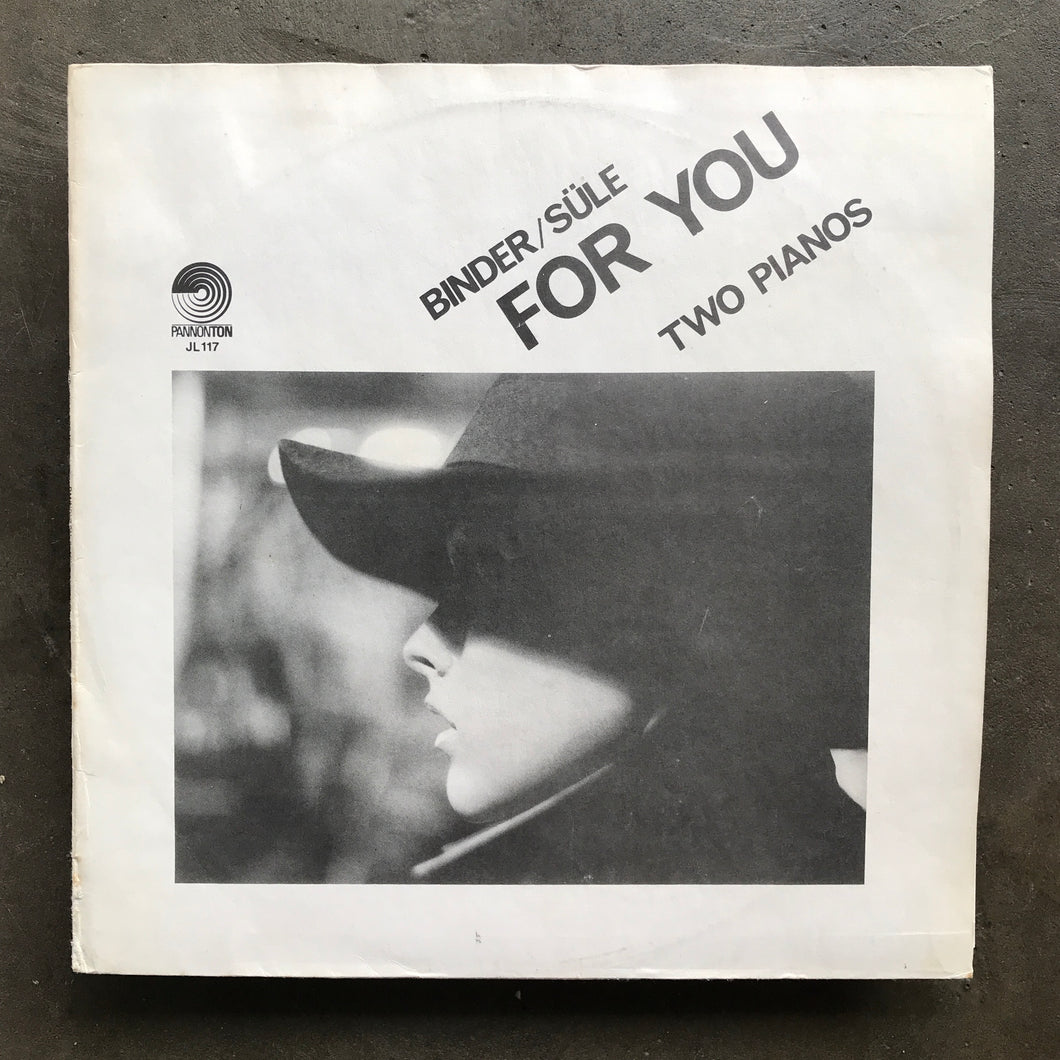 Binder / Süle – For You - Two Pianos