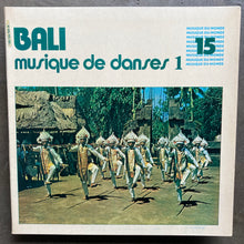 Various – Bali - Musique De Danses 1