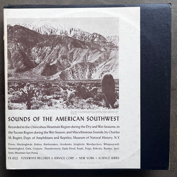 Charles M. Bogert – Sounds Of The American Southwest