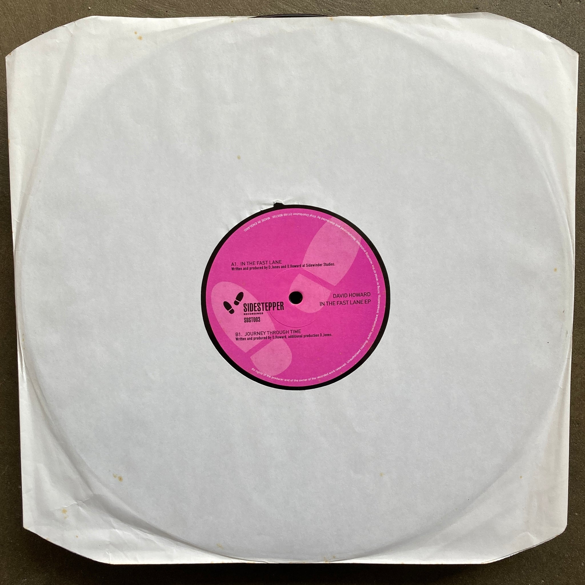 David Howard In The Fast Lane EP All Night Flight Records