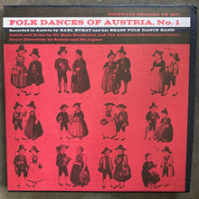 Karl Kubat And His Brass Folk Dance Band – Folk Dances Of Austria, No 1