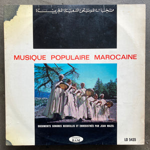 Various / Jean Mazel – Musique Populaire Marocaine
