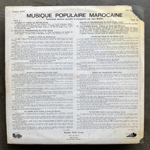 Various / Jean Mazel – Musique Populaire Marocaine