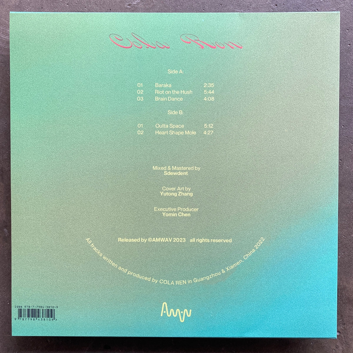 COLA REN – Hailu – All Night Flight Records