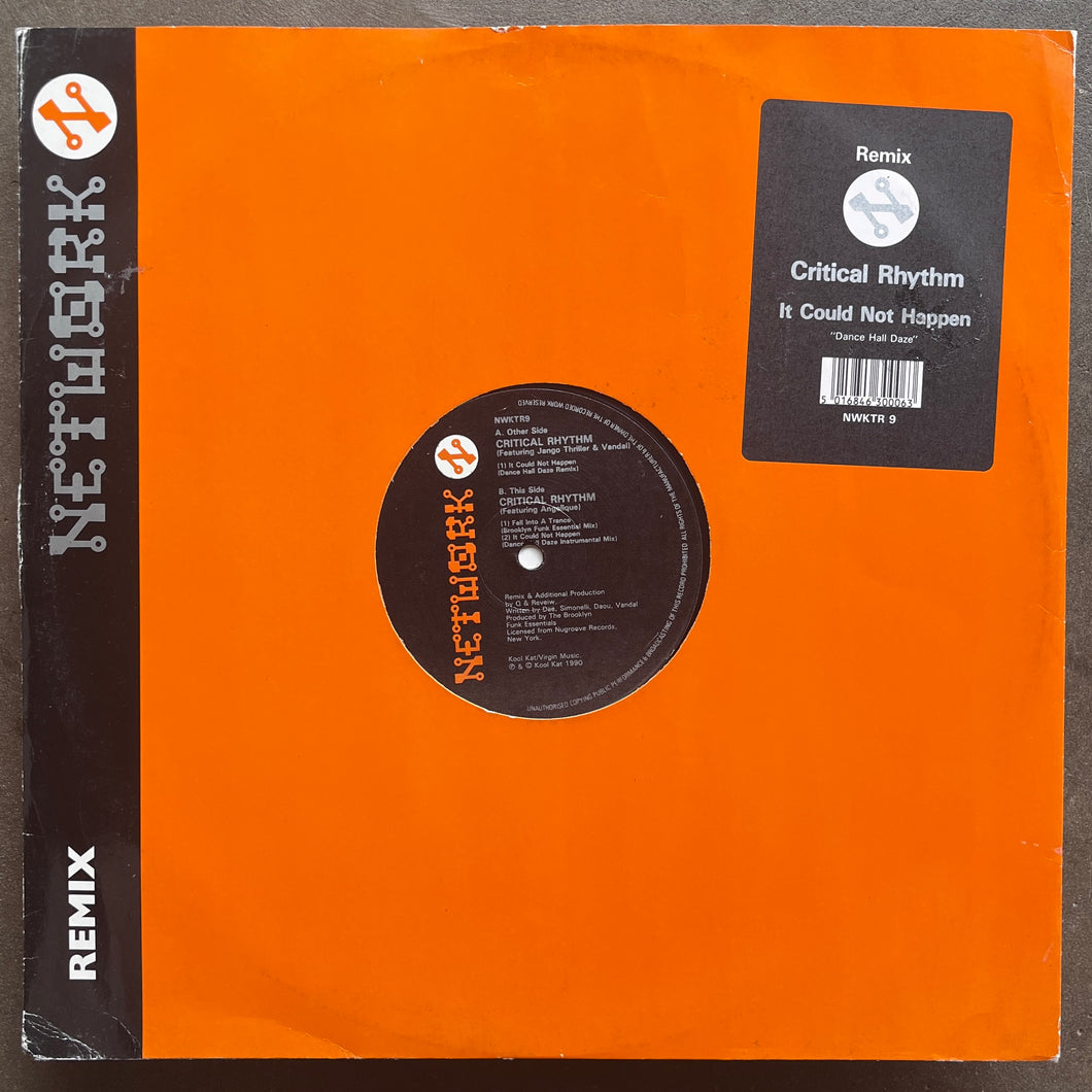 Critical Rhythm – It Could Not Happen (Remix)