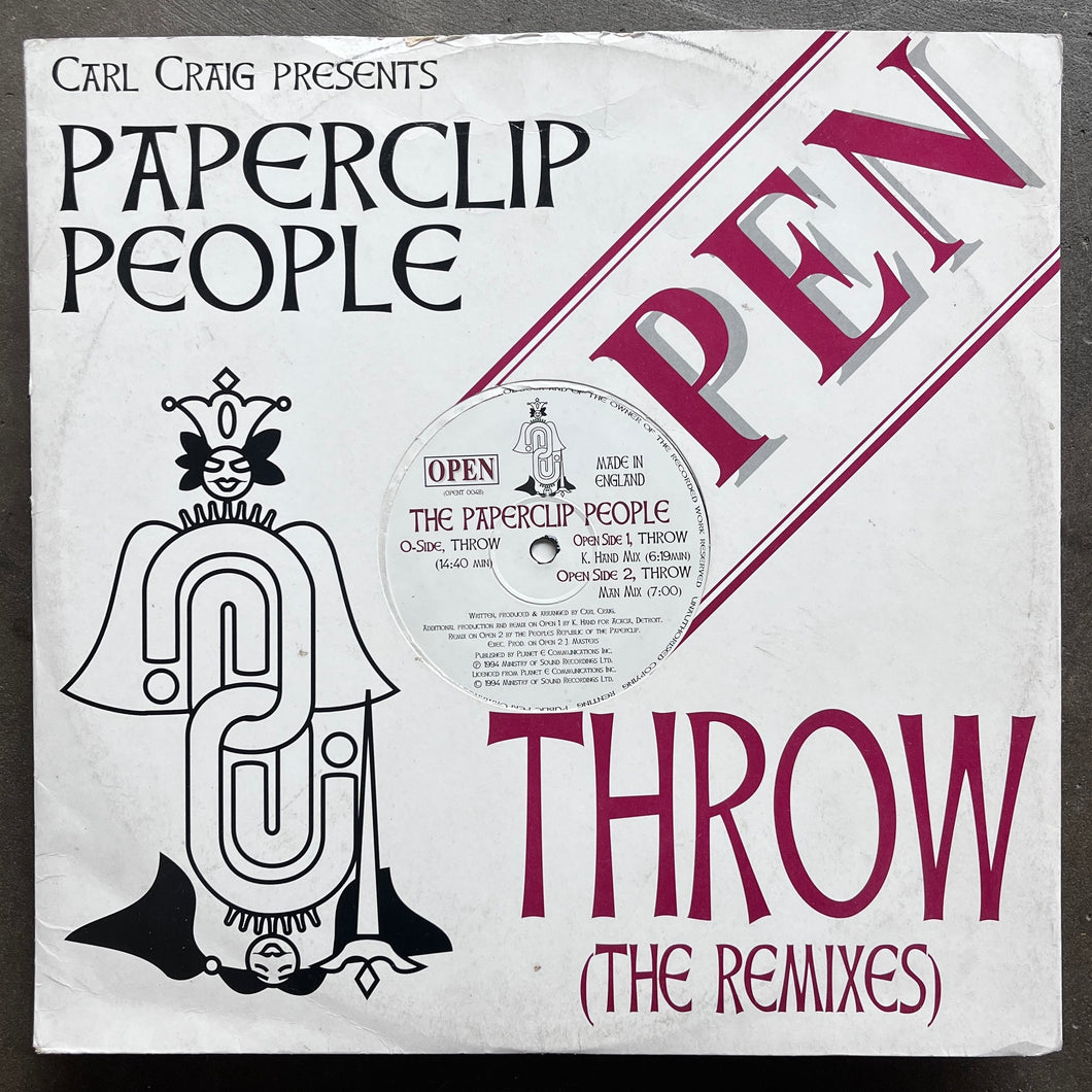 Carl Craig Presents Paperclip People – Throw (The Remixes)