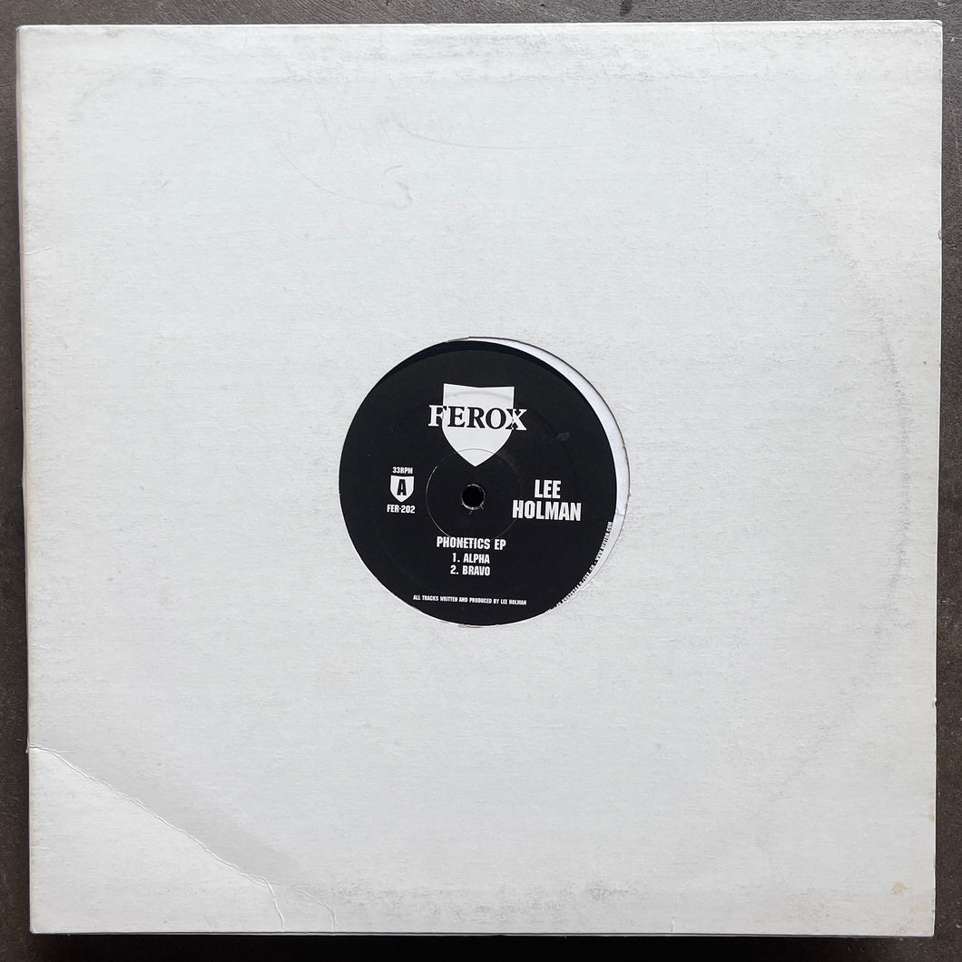 Lee Holman – Phonetics EP