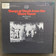 Ewe – Songs Of Death From The Slave Coast