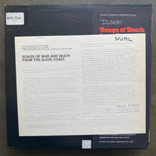 Ewe – Songs Of Death From The Slave Coast