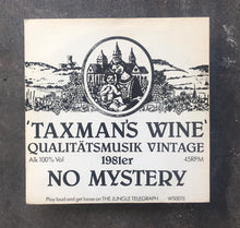 No Mystery ‎– Taxman's Wine