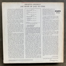 Ornette Coleman – The Shape Of Jazz To Come