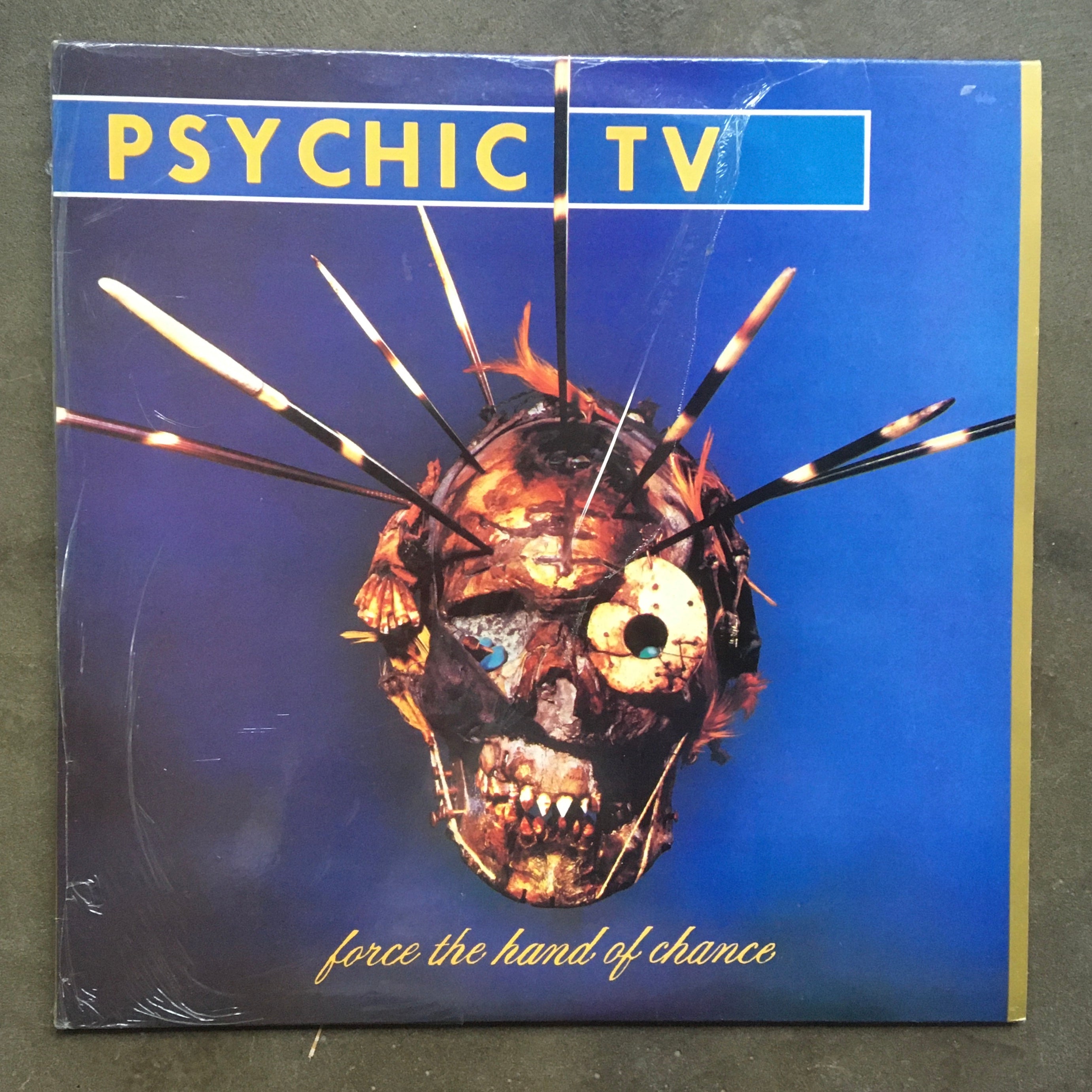 Psychic TV Force The Hand Of Chance　2LP Psychic TV ‎– Force The Hand Of Chance – All Night Flight Records