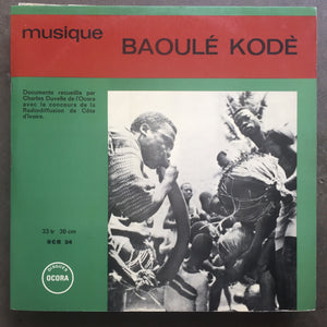 Baoulé ‎– Musique Baoulé - Kodé
