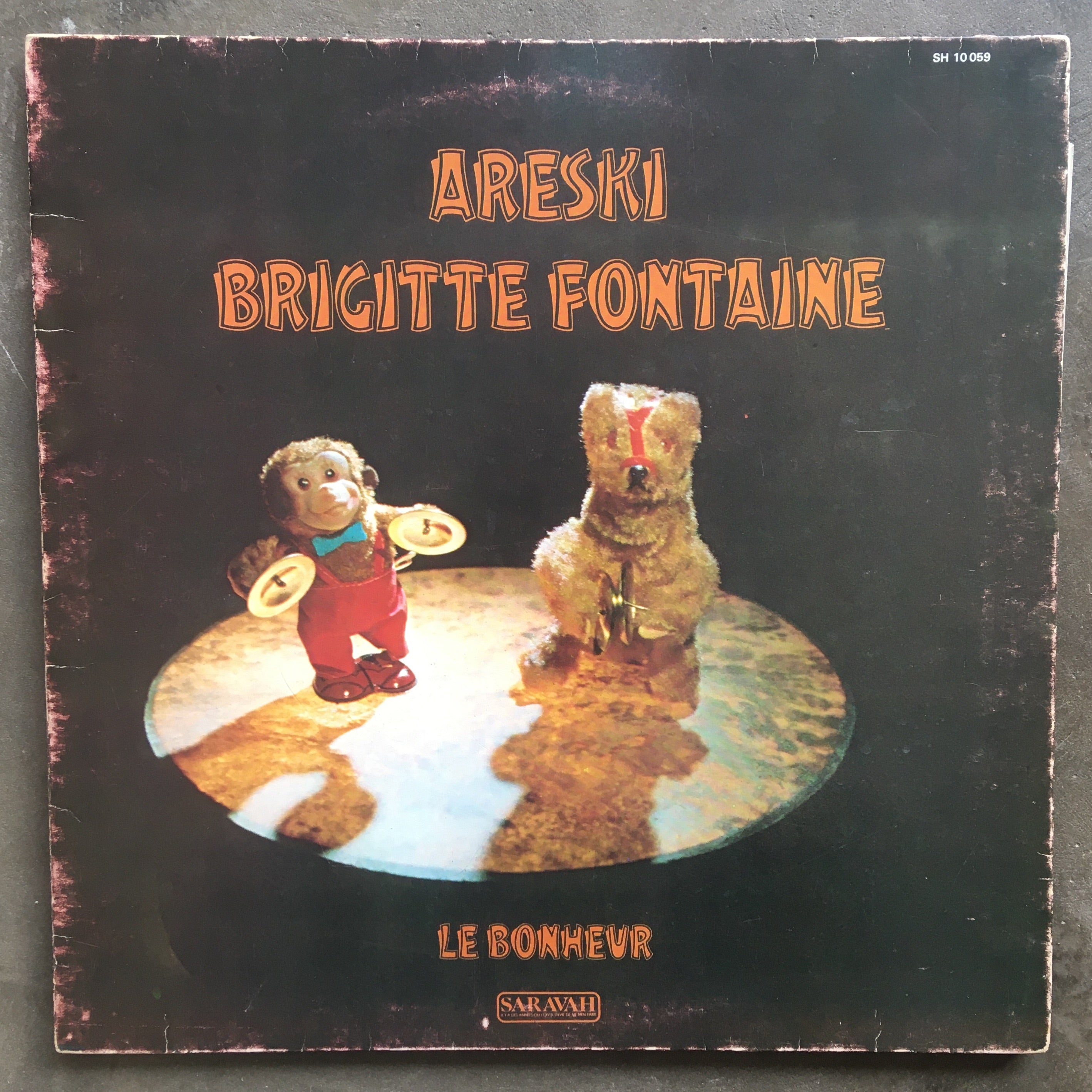 Areski Brigitte Fontaine Le Bonheur 廃盤CD Areski , Brigitte Fontaine ‎– Le Bonheur – All Night Flight Records