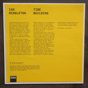 Ian Middleton ‎– Time Building