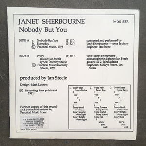 Janet Sherbourne ‎– Nobody But You