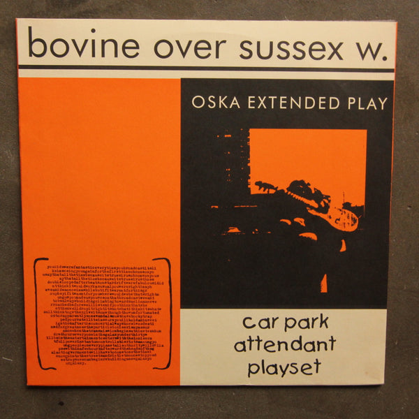 Bovine Over Sussex W ‎– Car Park Attendant Playset