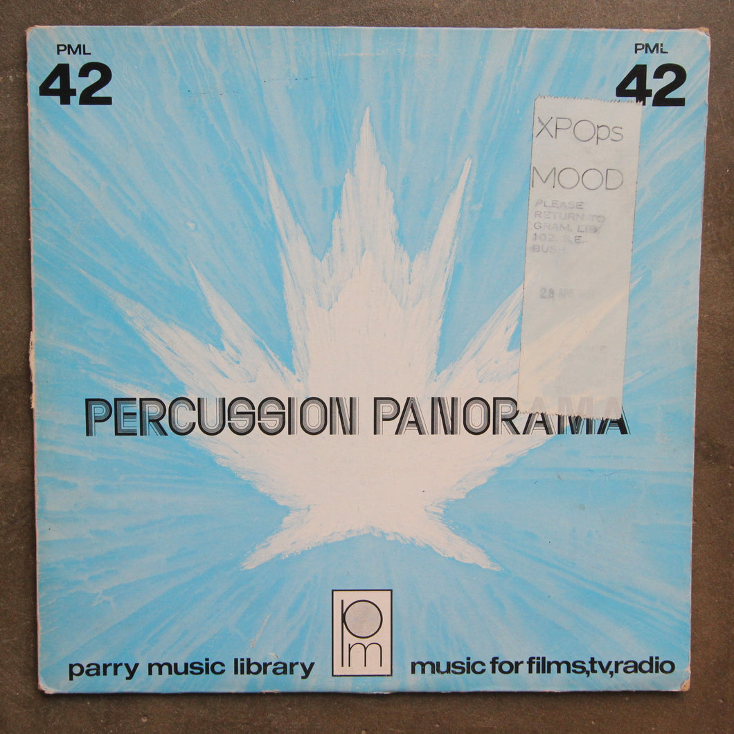 Eric Allen / Paul Kass ‎– Percussion Panorama - A Variety Of Percussion Moods And Effects