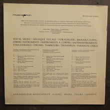 Various ‎– Vocal Music (Bhajana - Tappa) / String Instruments (Vina - Sarangi) / Drums (Pakhavaj - Tabla)