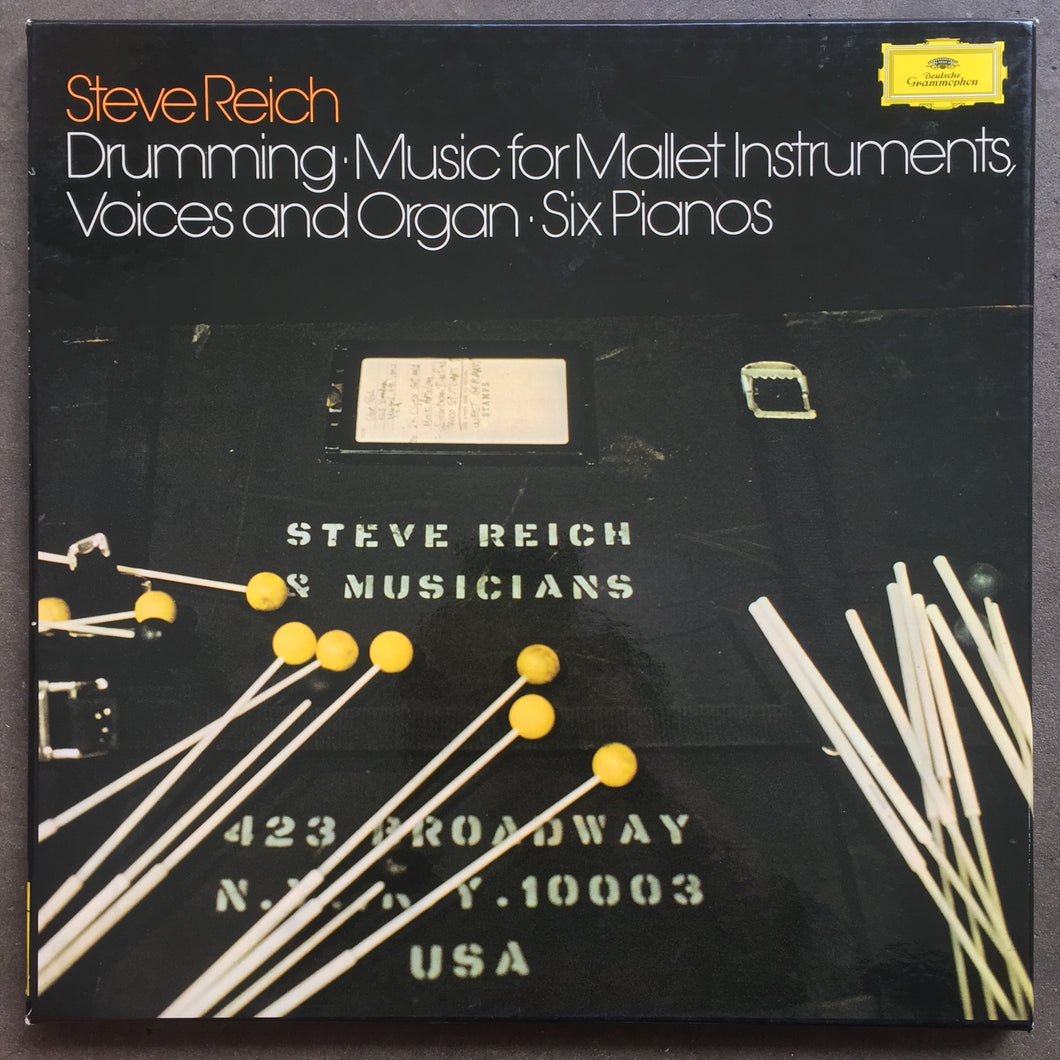 Steve Reich – Drumming / Music For Mallet Instruments, Voices And Organ / Six Pianos