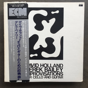 David Holland / Derek Bailey – Improvisations For Cello And Guitar