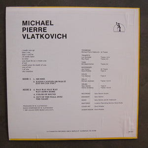 Michael Vlatkovich ‎– Michael Pierre Vlatkovich