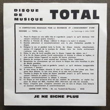 Ben Vautier – Musique Total (1963)