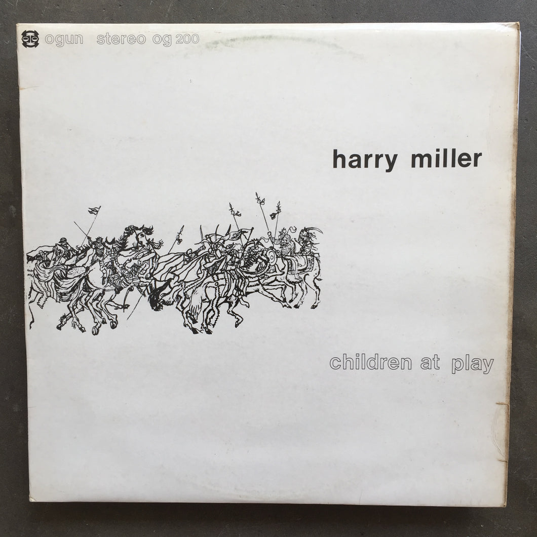 Harry Miller ‎– Children At Play