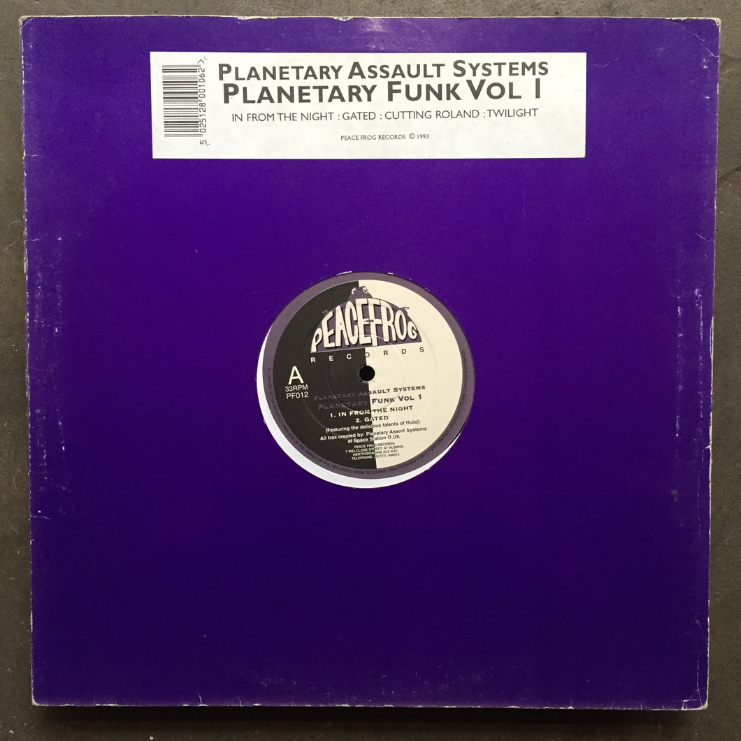 Planetary Assault Systems – Planetary Funk Vol 1