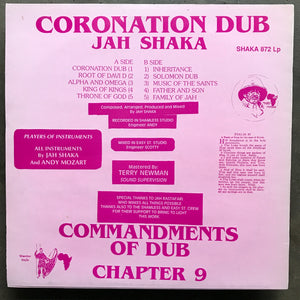 Jah Shaka – Coronation Dub - Commandments Of Dub Chapter 9