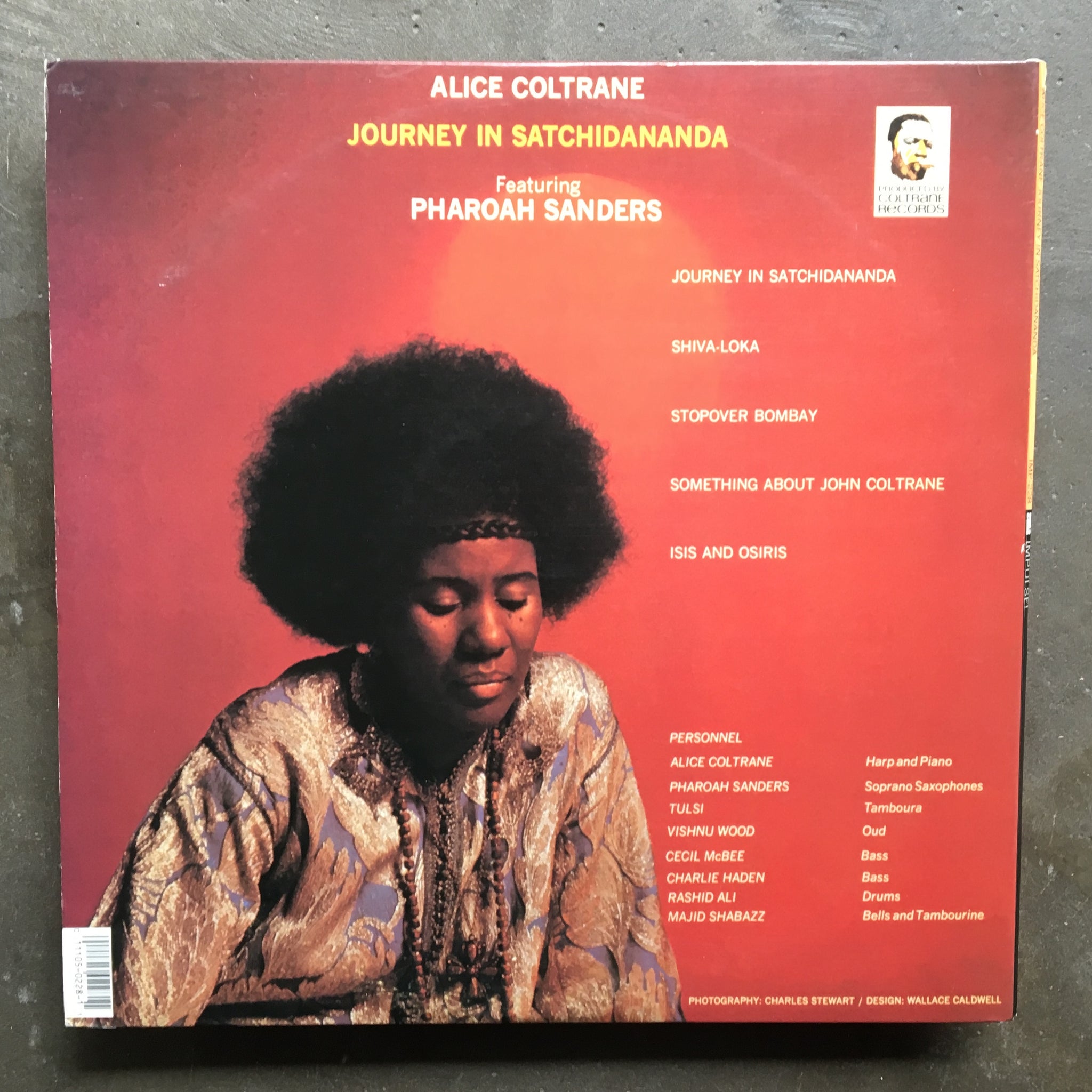 Alice Coltrane Featuring Pharoah Sanders ‎– Journey In