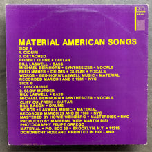 Material – American Songs