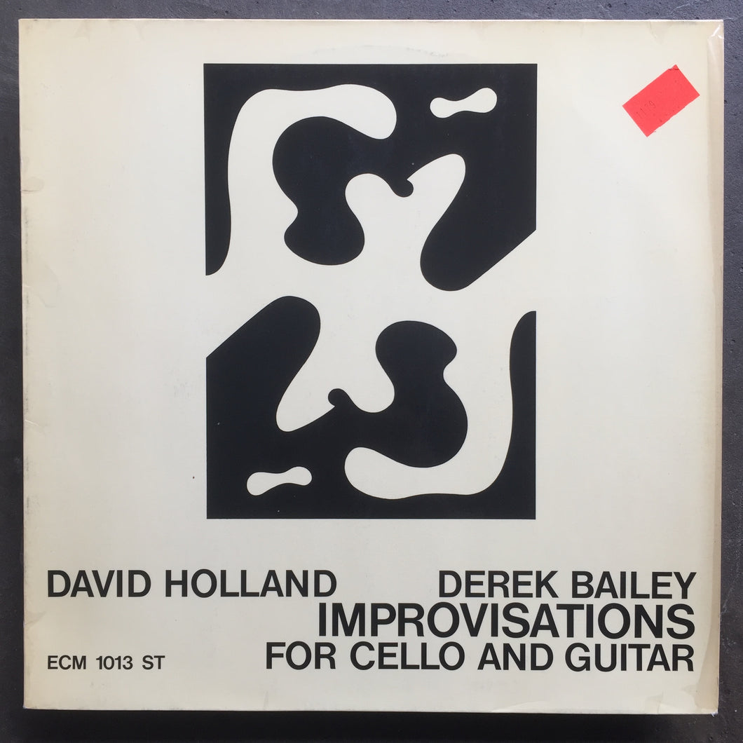 Derek Bailey, David Holland – Improvisations For Cello And Guitar