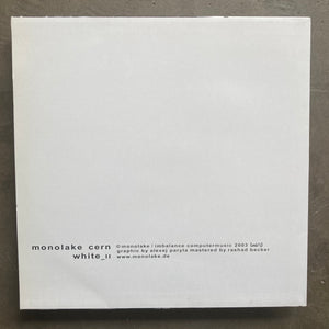 Monolake ‎– Cern White_II