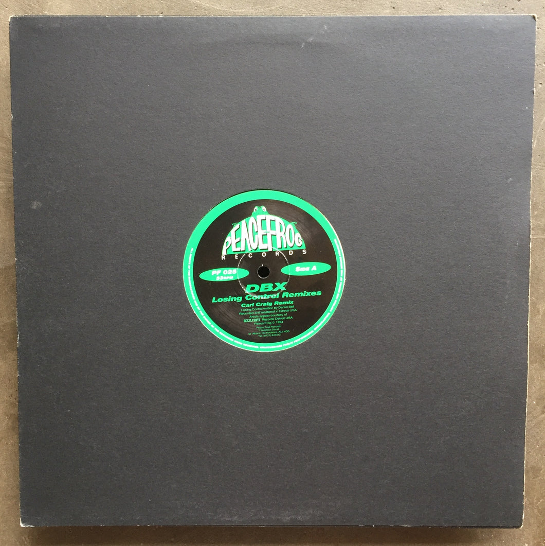 DBX ‎– Losing Control Remixes
