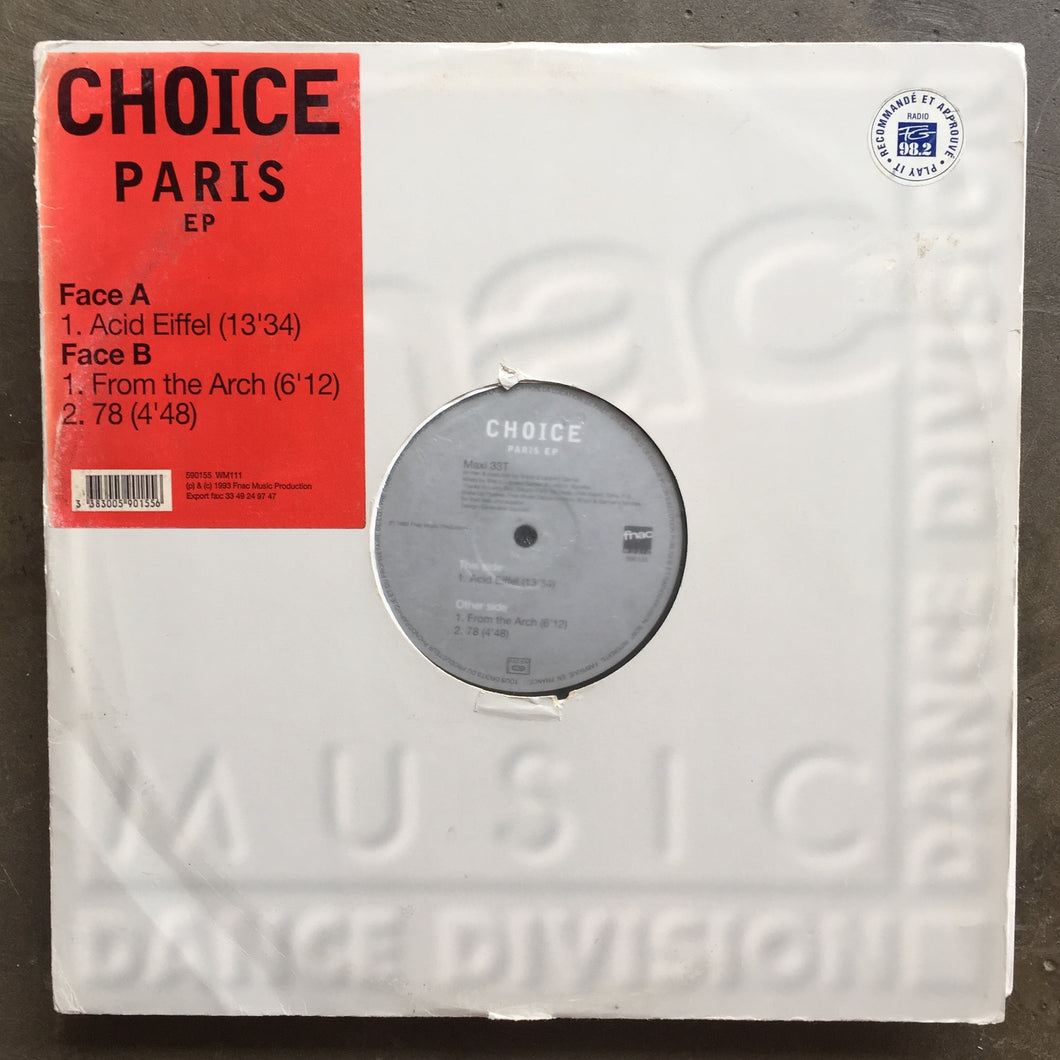 Choice ‎– Paris EP