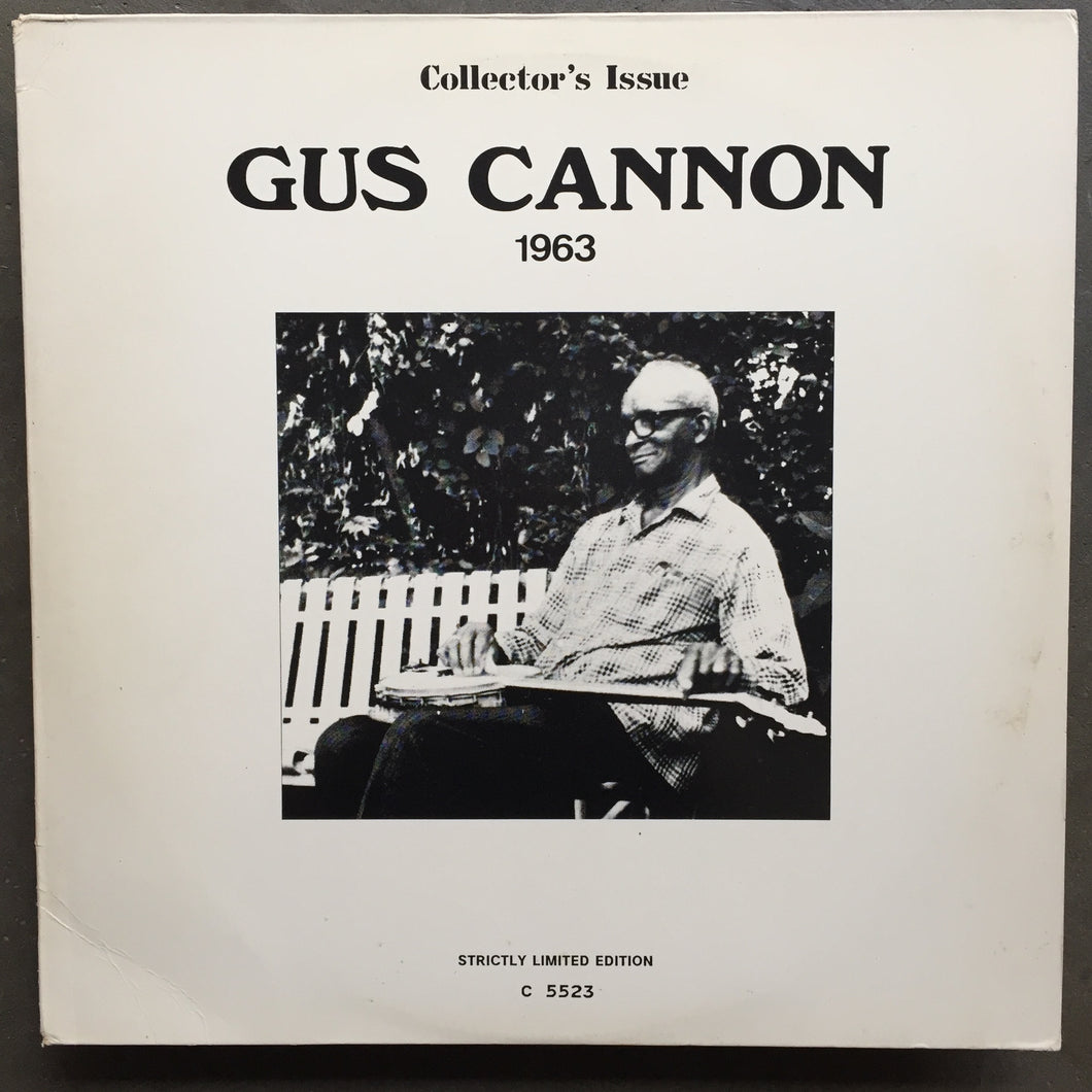 Gus Cannon – 1963