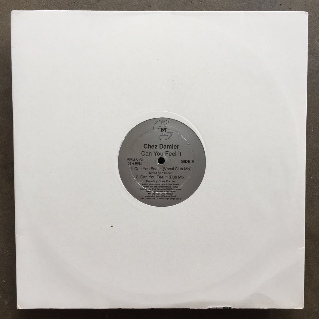 Chez Damier ‎– Can You Feel It