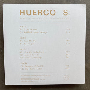 Huerco S. ‎– For Those Of You Who Have Never (And Also Those Who Have)