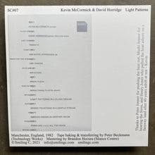 Kevin McCormick, David Horridge – Light Patterns