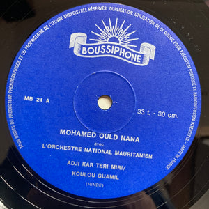 Mohamed Ould Nana Avec L'Orchestre National Mauritanien – Ahl Nana