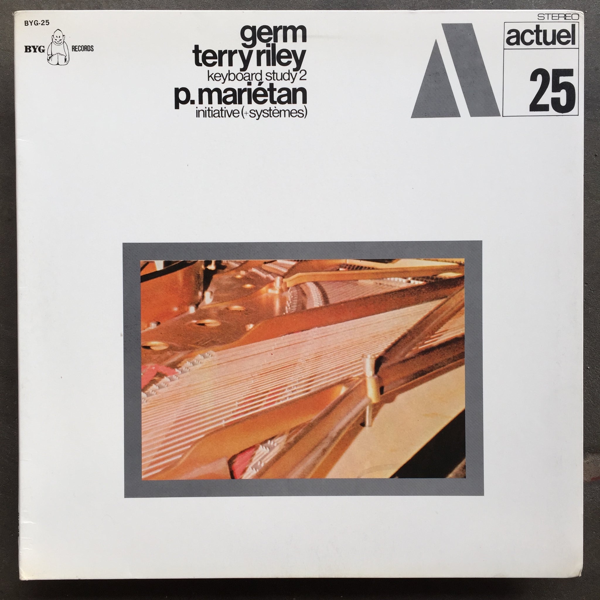 Terry Riley Keyboard Study Germ, Terry Riley, Pierre Mariétan – Keyboard Study 2 / Initiative 1 ...