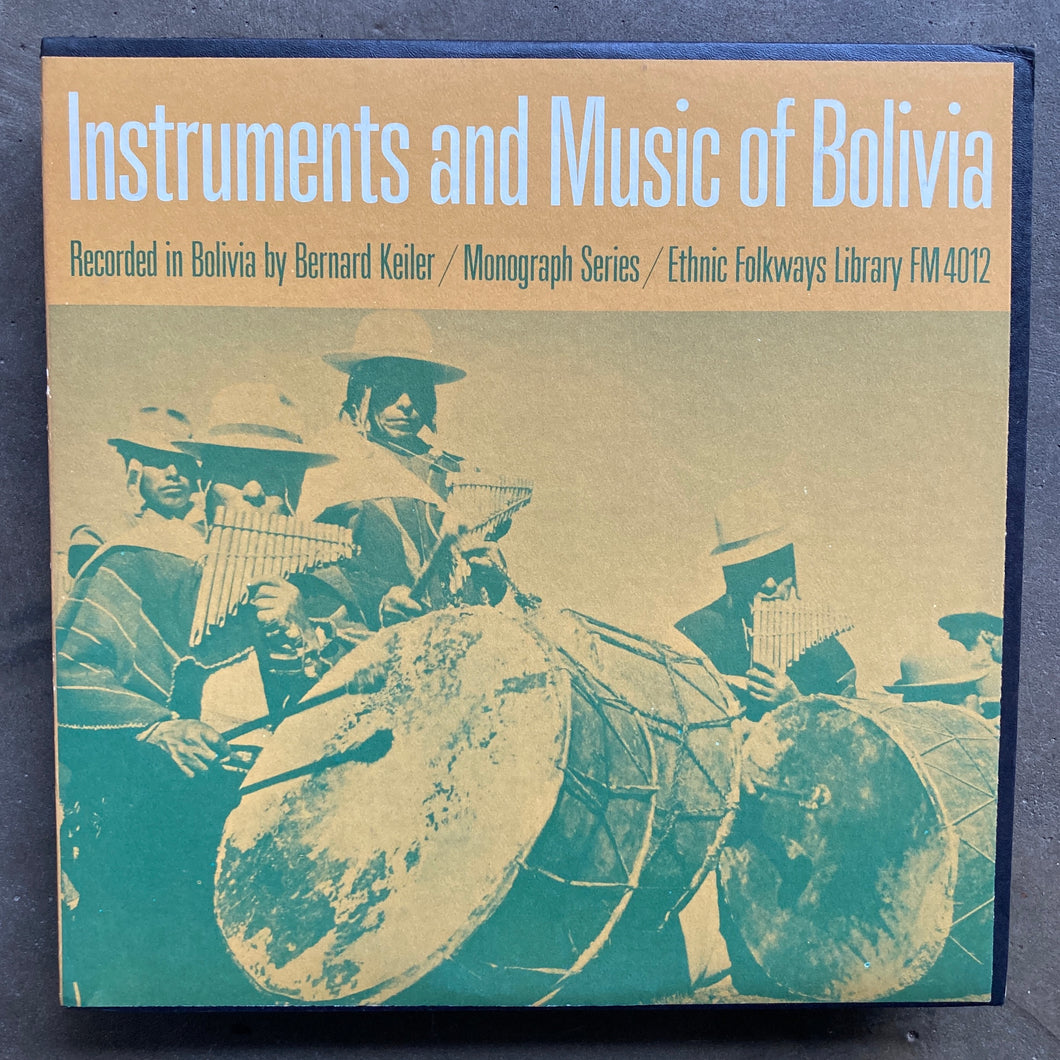 Various – Instruments And Music Of Bolivia
