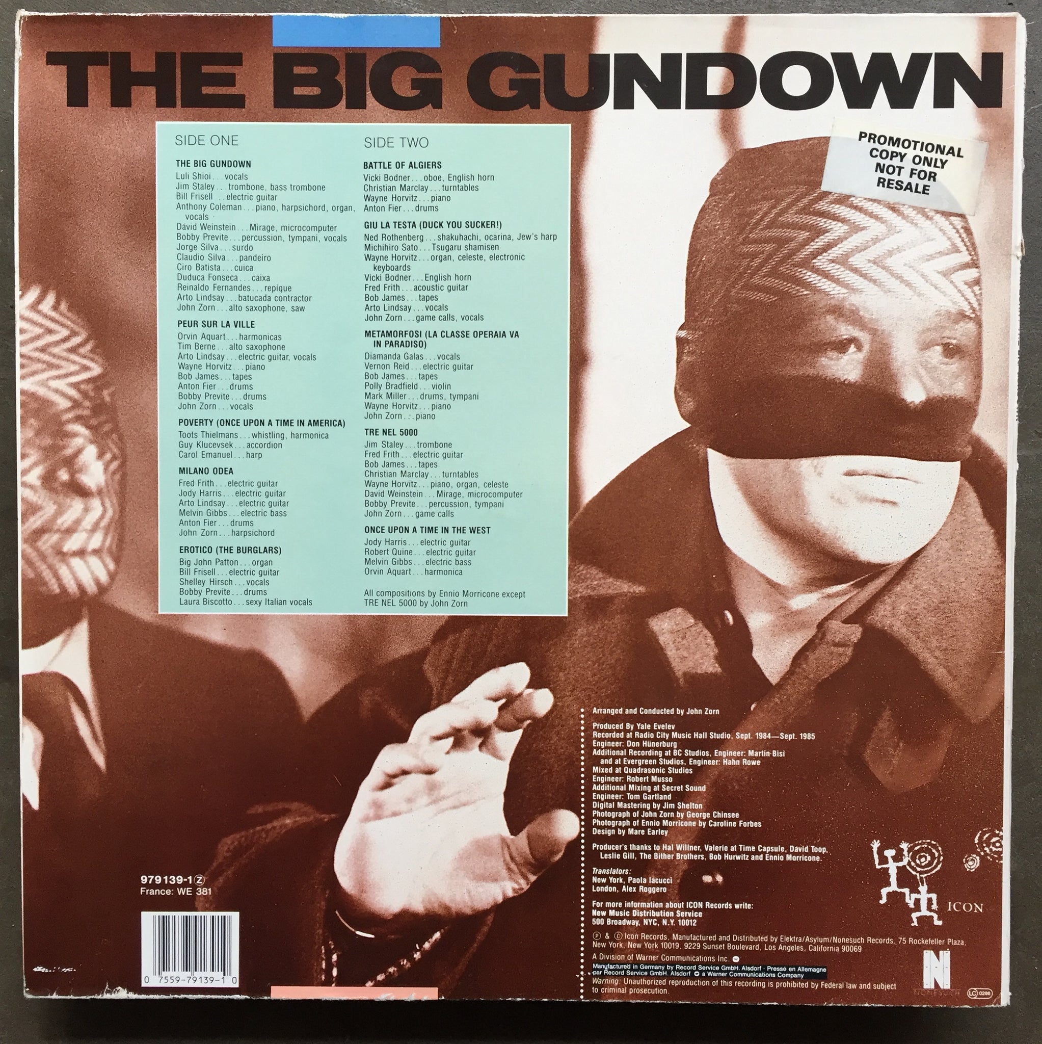 John Zorn – The Big Gundown (John Zorn Plays The Music Of Ennio