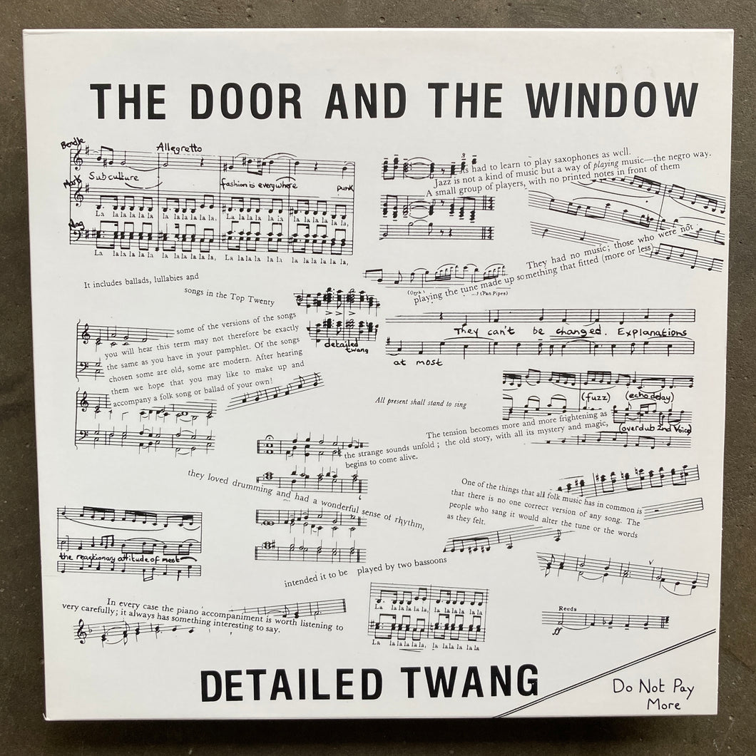 The Door And The Window – Detailed Twang