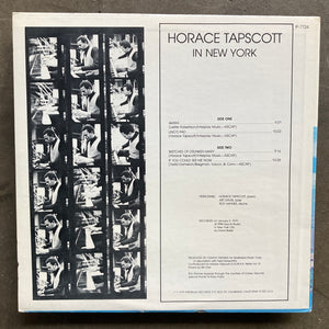 Horace Tapscott – In New York