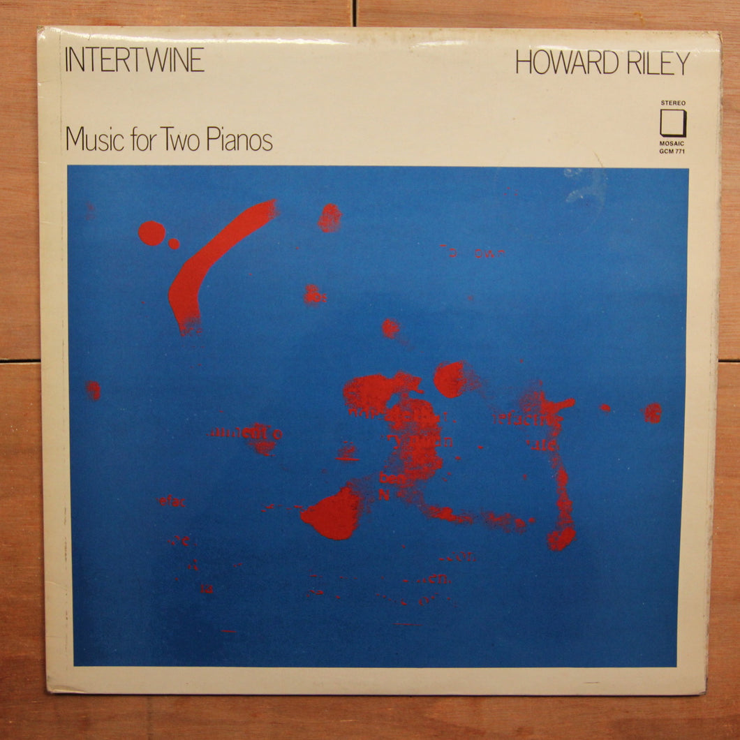 Howard Riley ‎– Intertwine (Music For Two Pianos)