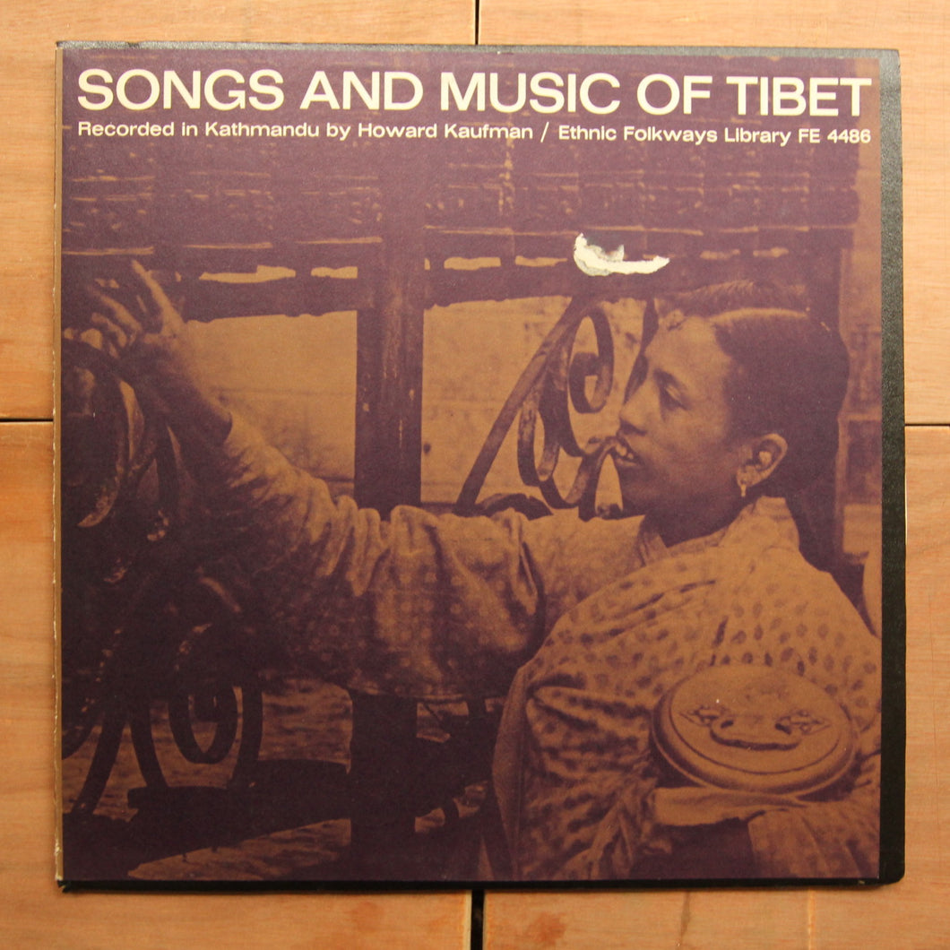 Howard Kaufman ‎– Songs And Music Of Tibet
