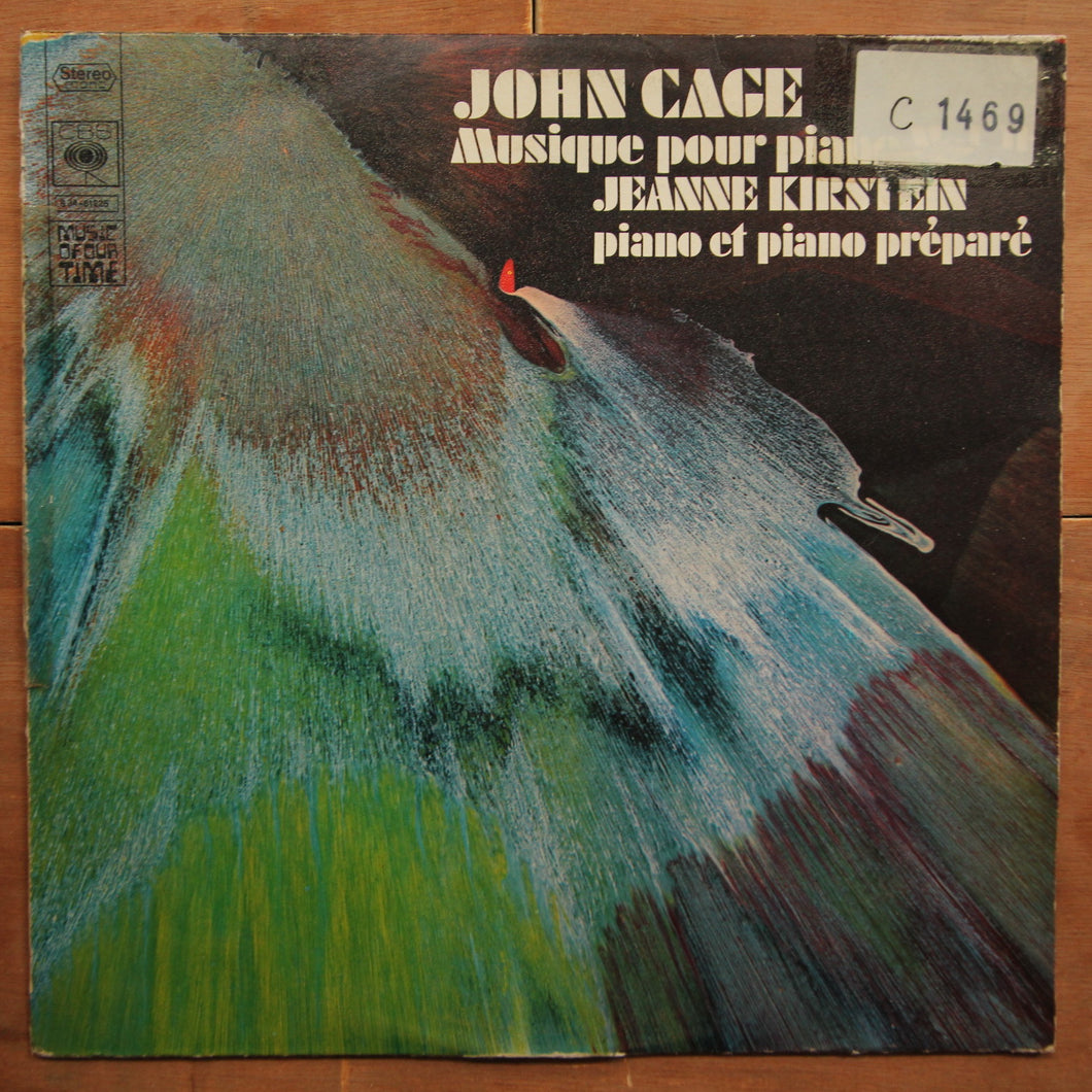 John Cage - Jeanne Kirstein ‎– Musique Pour Piano Vol. II